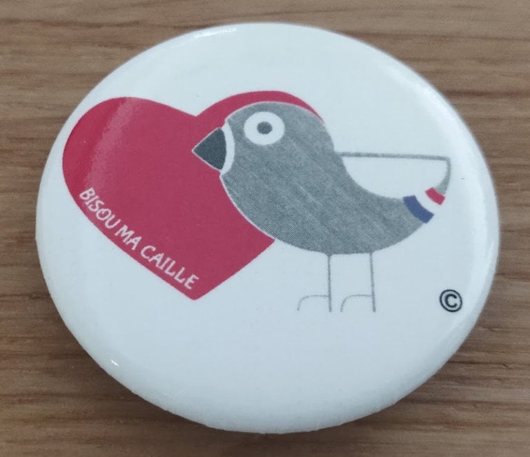 Pin Bisou ma Caille©